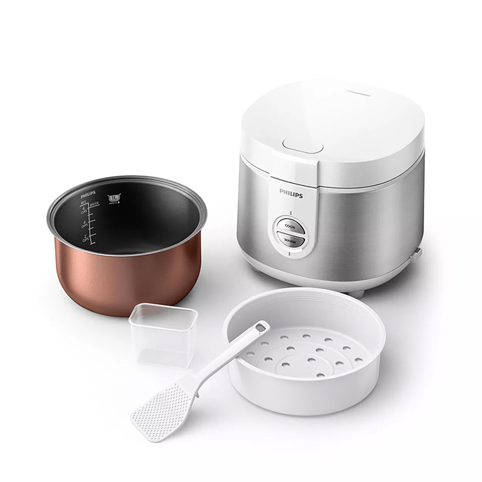 Philips Rice Cooker HD3126/33 - Silver